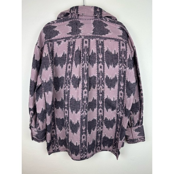 NWOT Free People Izzie Cargo Jacquard Shacket size SMALL - Picture 5 of 8